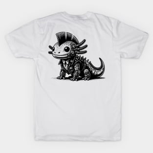 Gothic Punk Axolotl T-Shirt